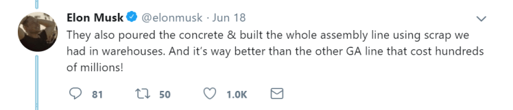2018-08-09 16_44_10-Elon Musk on Twitter_ _Needed another general assembly line to reach 5k_week Mod